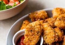 Baked Chicken Nuggets (Made with Chicken Breast)