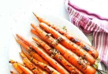 Grilled Carrots With Browned Butter Sauce