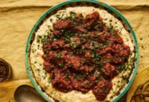 Hünkar Beğendi; Sultan’s Lamb Stew Over Smoked Aubergine and Béchamel Sauce