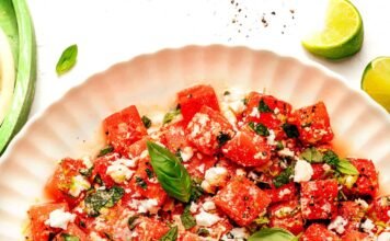 Watermelon Feta Salad – Gimme Some Oven