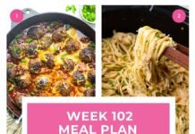 Easy Weekly Meal Plan with 5 Family Dinner Ideas