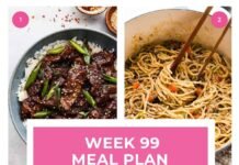 Weekly Meal Plan #99 | The Recipe Critic