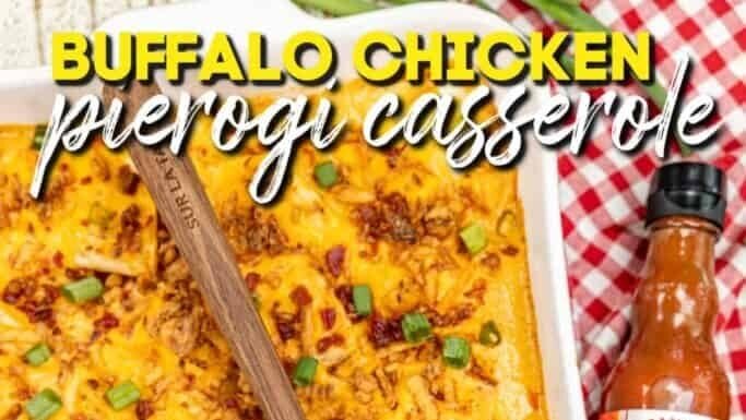 Buffalo Chicken Pierogi Casserole – Plain Chicken