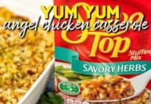 Yum Yum Angel Chicken Casserole