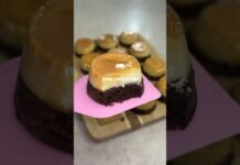 tiktok: xjanetlopez🌸🤍 #baking #aesthetic #mexican #chocoflan #flan #recipe #recetas