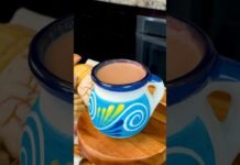 How to Make the best Champurrado Easy Recipe (Mexican Hot Chocolate) #shorts