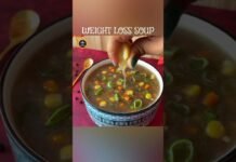 Only 100 CALORIE Soup To Burn Fat Fast | Ragi Soup Recipe For Weight Loss | Bowl To Soul