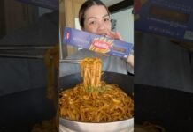 Make Asian style garlic noodles using Italian pasta part 1 of 2