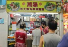 Chao Yang Fishball Noodle: 22-year-old stall with homemade fish dumplings from S$4.50