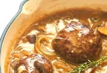 Hamburger Steak and Gravy – Immaculate Bites