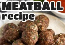 Meatball Recipe