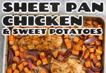Sheet Pan Chicken and Sweet Potatoes