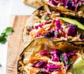 Slow Cooker Chicken Tacos (Easy 5-Ingredient Recipe)