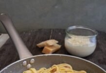 Parmesan Cream Pancetta Pasta Recipe