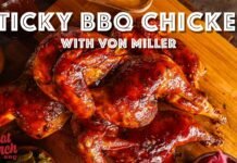 The BEST BBQ Chicken I've Ever Eaten! (with Von Miller)
