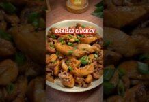 Easy Braised Chicken Recipe #simplerecipe #cooking #easyrecipe #chickenrecipe #foodies