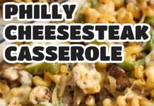 Philly Cheesesteak Casserole