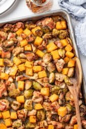 Maple Dijon Sheet Pan Chicken | Easy Fall Dinner