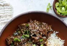 Slow Cooker Sesame Ginger Beef